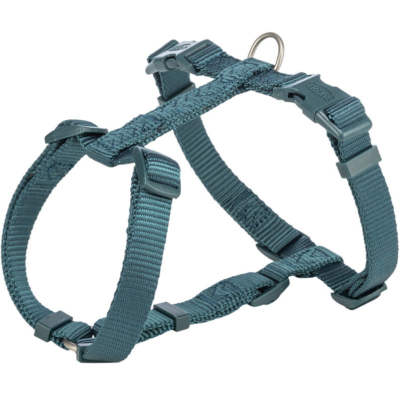 Trixie Hondentuig Premium H-Tuig Petrol Blauw