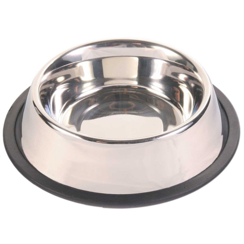 Trixie Voerbak Rvs / Rubberring