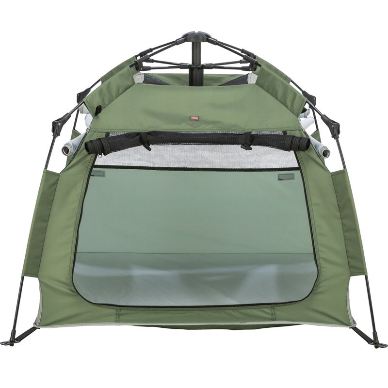 Trixie Hondentent Pop-Up Olijfgroen / Beige