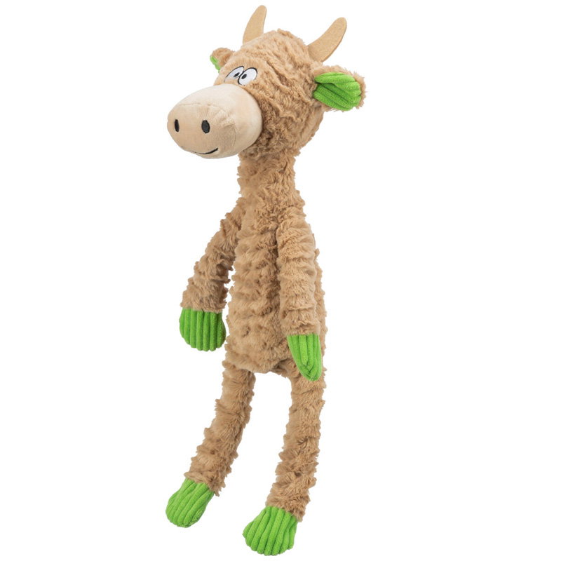 Trixie Hondenspeelgoed Koe Pluche Touw