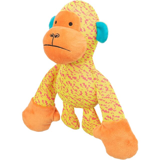 Trixie Aap Stof Geel / Oranje