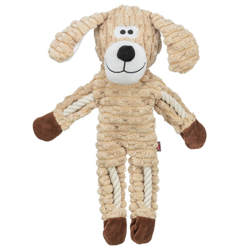 Trixie Hond Pluche Met Touw Zand