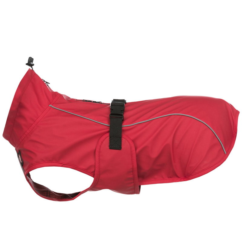 Trixie Regenjas Hond Vimy Rood