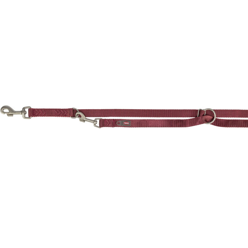 Trixie Hondenriem Premium Verstelbaar Sangria Rood