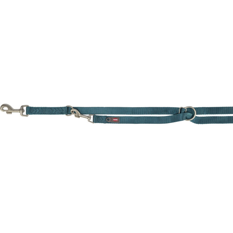 Trixie Hondenriem Premium Verstelbaar Petrol Blauw