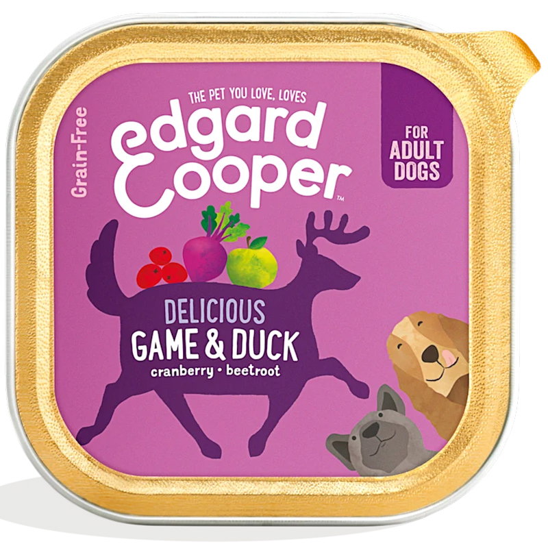 Edgard & Cooper Wild / Eend Kuipje Graanvrij 11x150gr