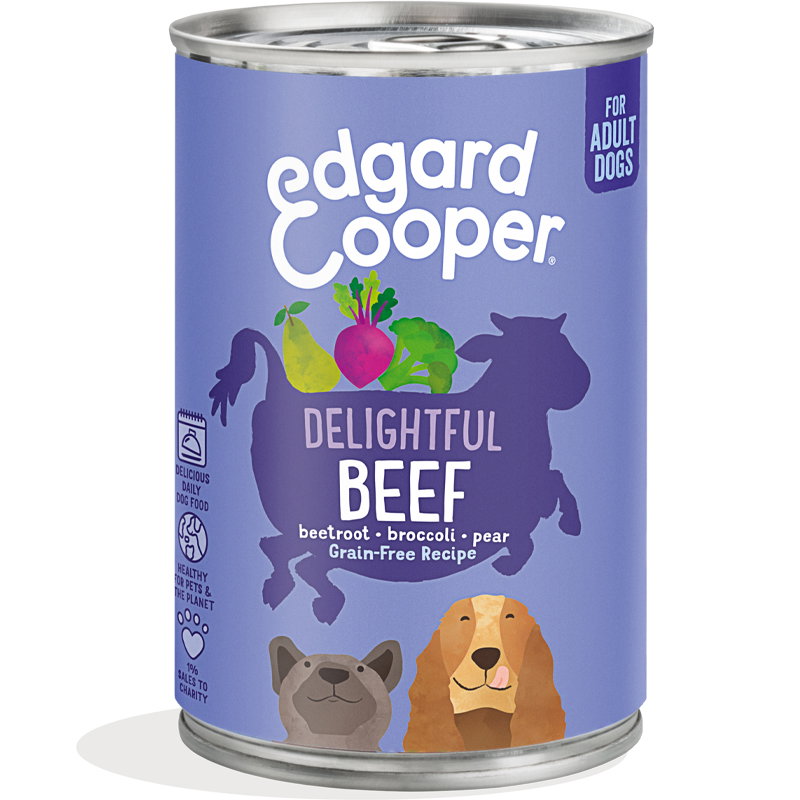 Edgard & Cooper Rund Blik Graanvrij 6x400gr