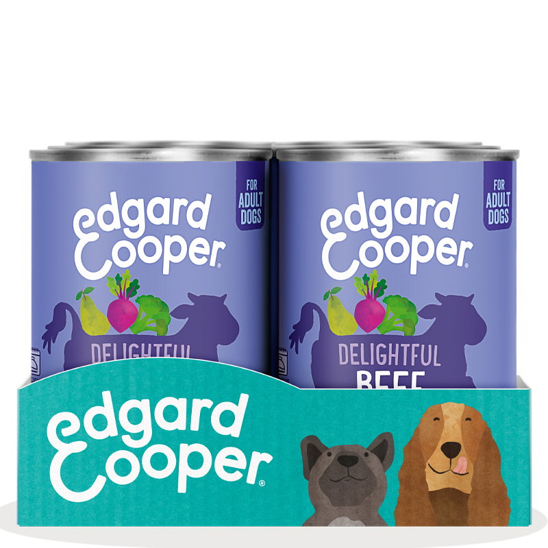 Edgard & Cooper Rund Blik Graanvrij 6x400gr