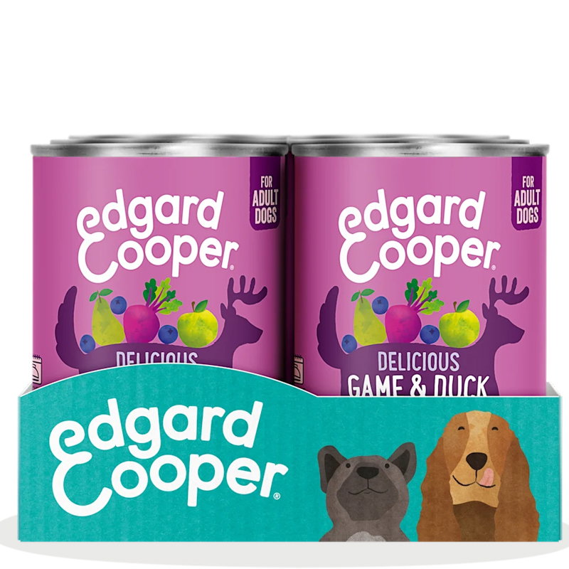 Edgard & Cooper Wild / Eend Blik Graanvrij 6x400gr