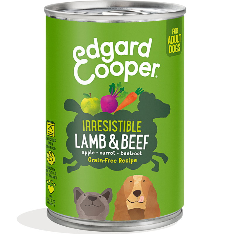 Edgard & Cooper Lam / Rund Blik Graanvrij 6x400gr