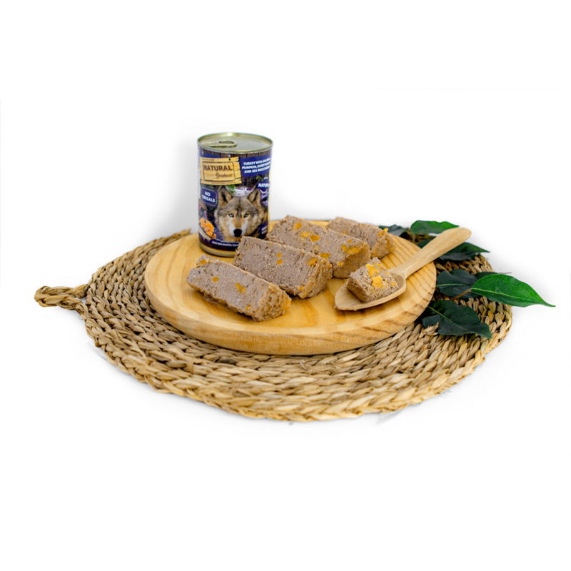 Natural Greatness Turkey / Salmon / Pumpkin / Sweet Potato 400gr