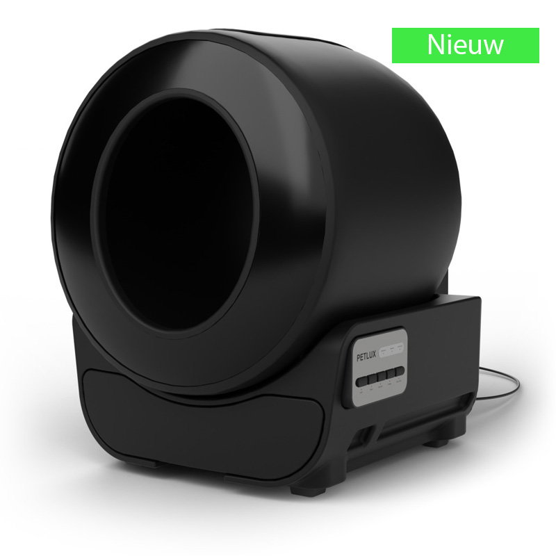 Petlux V3 Automatische Kattenbak Zwart