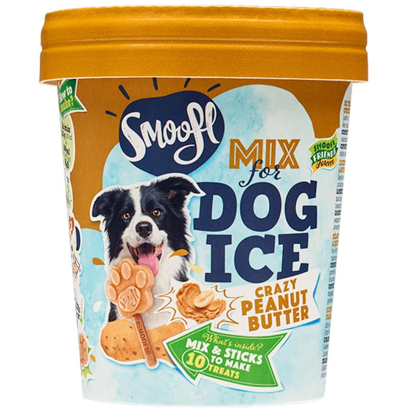 Smoofl Ijsmix Voor Honden Pindakaas