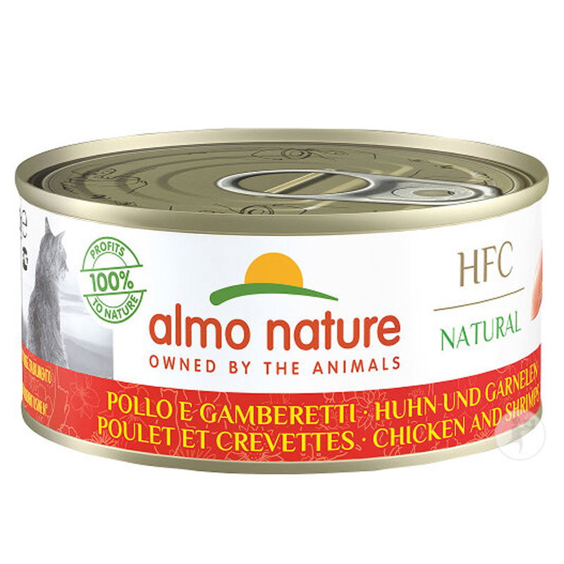 Almo Nature Cat Kip / Garnaal 24x70 gr