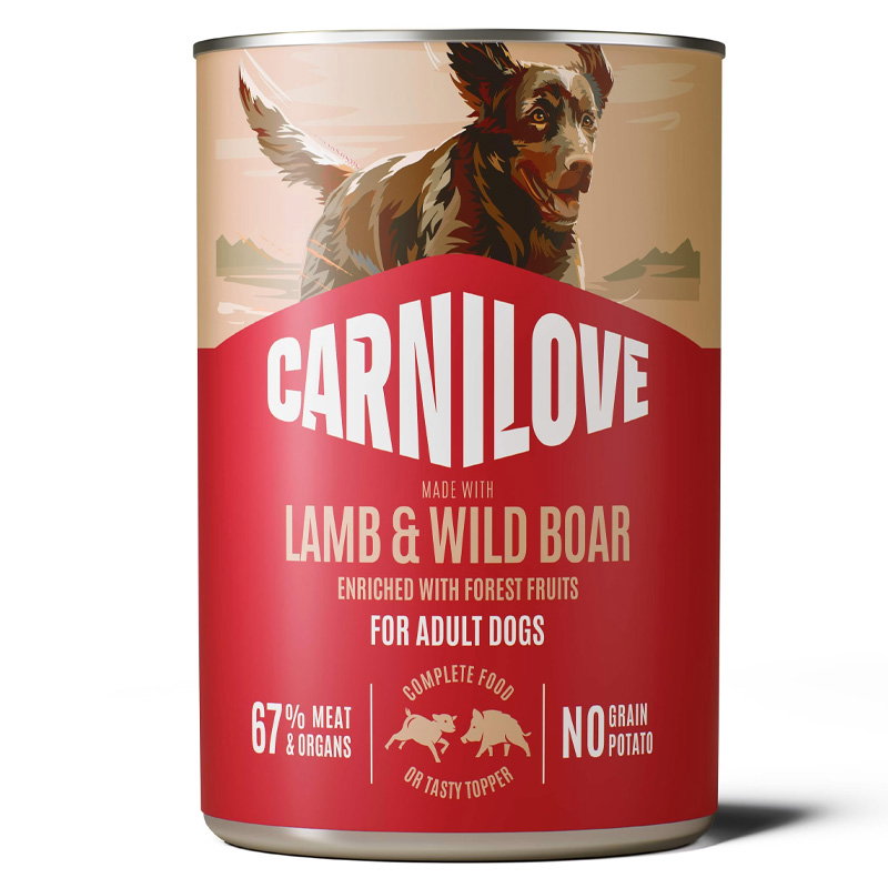 Carnilove Can Lamb / Wild Boar 6x400gr
