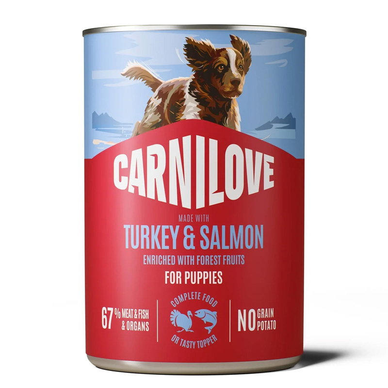 Carnilove Can Puppy Salmon / Turkey 6x400gr