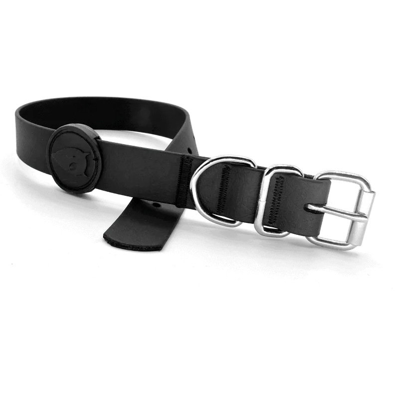 Morso Halsband Hond Waterproof Gerecycled Black Zwart