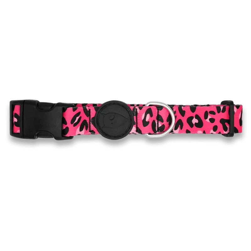 Morso Halsband Hond Gerecycled Bubble Leo Roze