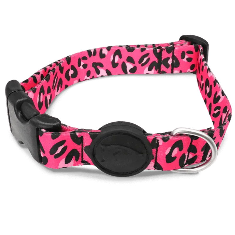 Morso Halsband Hond Gerecycled Bubble Leo Roze