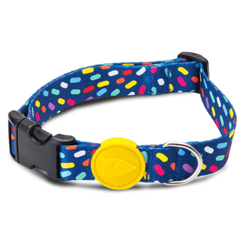 Morso Halsband Hond Gerecycled Color Invaders Paars