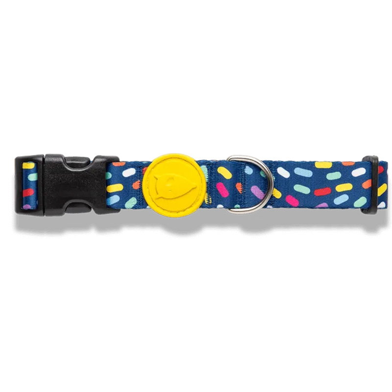 Morso Halsband Hond Gerecycled Color Invaders Paars