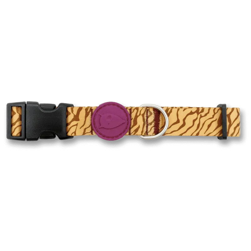 Morso Halsband Hond Gerecycled Jungle Drum Oranje
