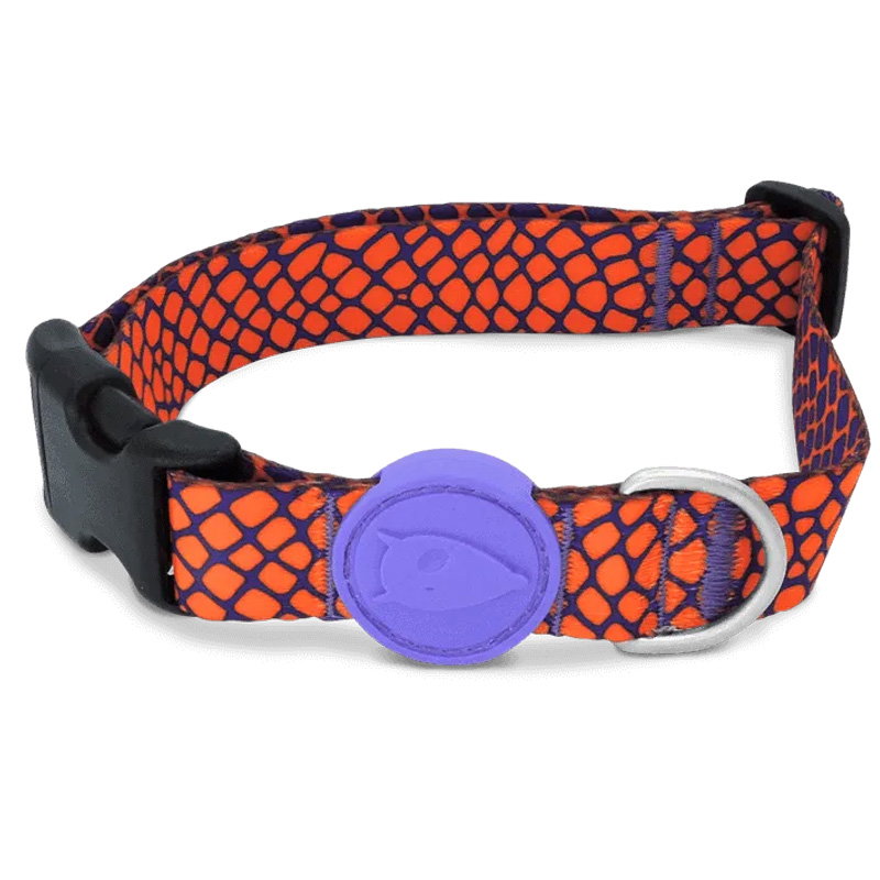 Morso Halsband Hond Gerecycled Urban Lizard Rood