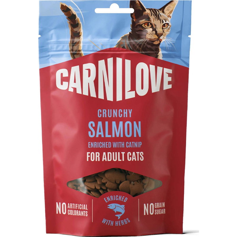 Carnilove Crunchy Snack Salmon / Catnip