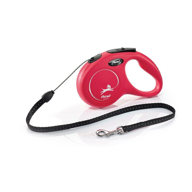 Flexi Rollijn Classic Cord Rood