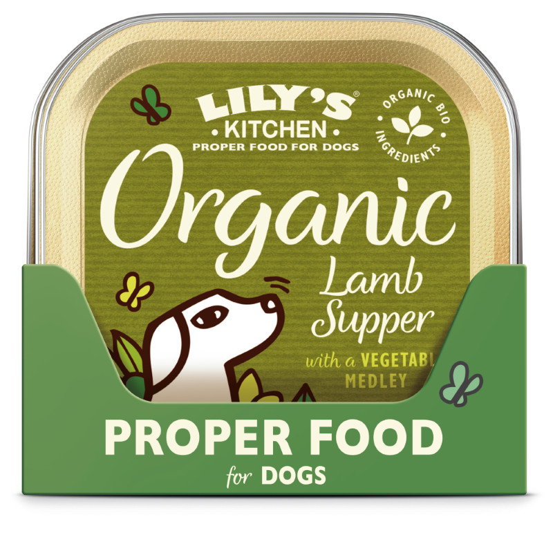 Lily's Kitchen Dog Organic Lamb Supper 11x150gr