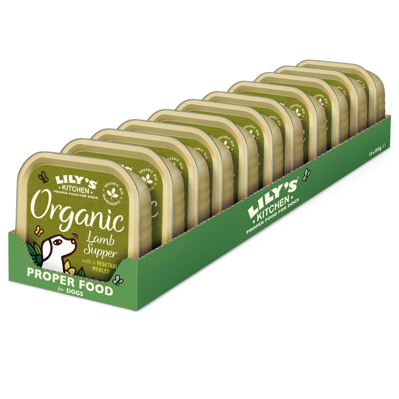 Lily's Kitchen Dog Organic Lamb Supper 11x150gr