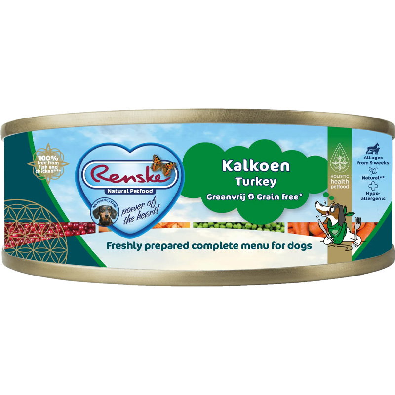 Renske Hond Vers Vlees Kalkoen Graanvrij 24x95gr