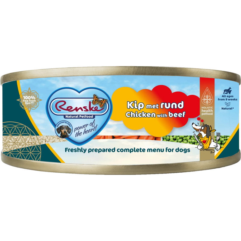 Renske Hond Vers Vlees Kip / Rund 24x95gr