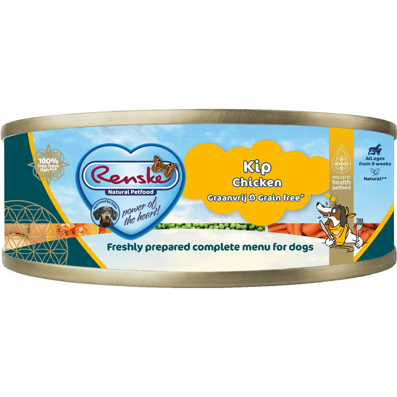Renske Hond Vers Vlees Kip Graanvrij 24x95gr