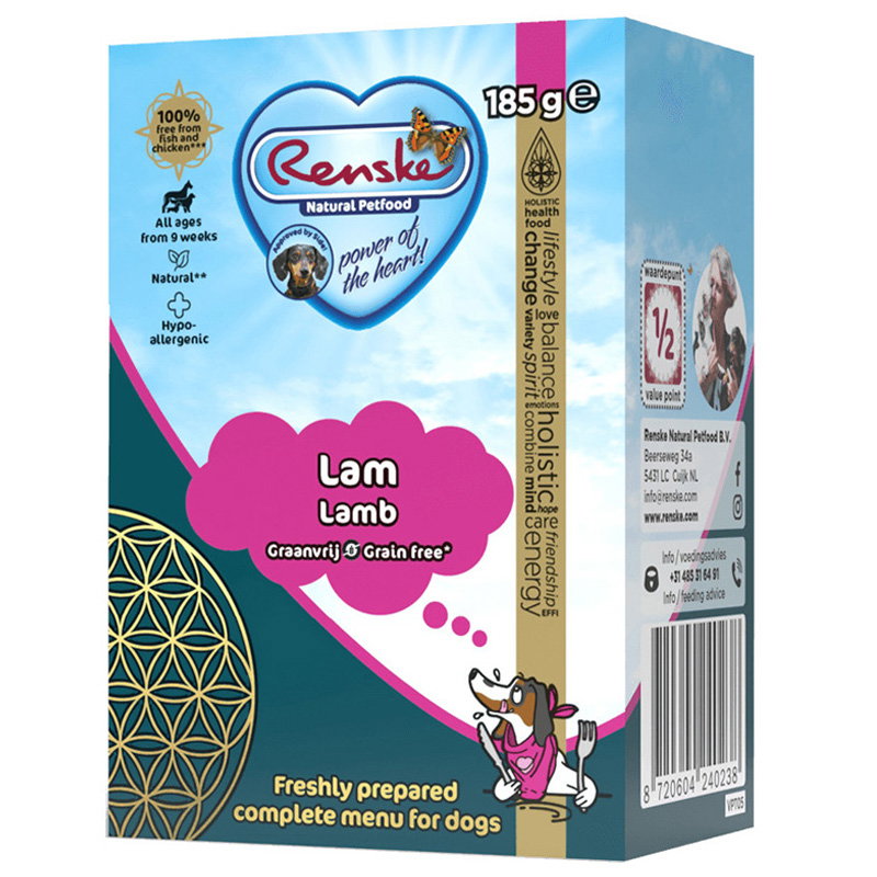 Renske Vers Bereide Maaltijd Lam Graanvrij 24x185gr