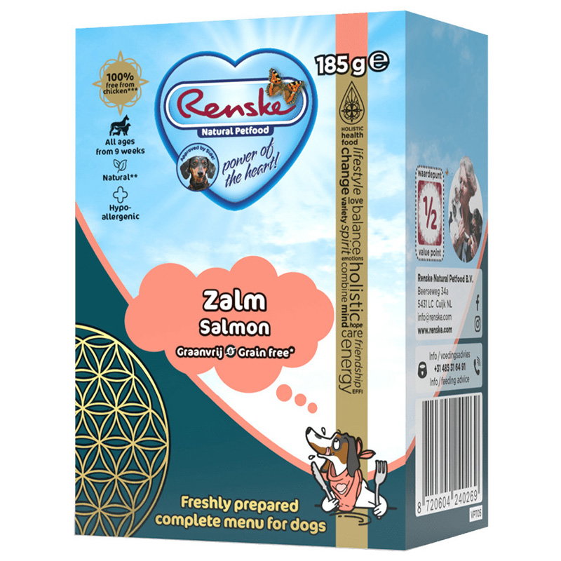 Renske Vers Bereide Maaltijd Zalm Graanvrij 24x185gr