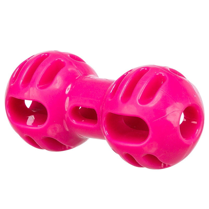 Trixie Dumbell Soft & Strong Tpr Roze 11X5X5 Cm