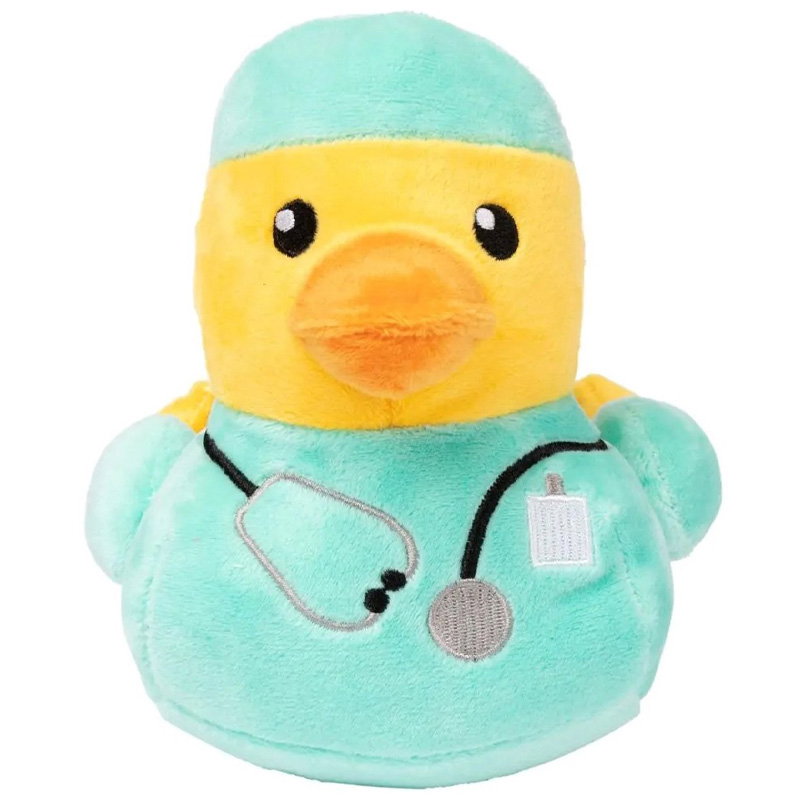 Fuzzyard Duck Ducktor Pluche 16X15X17 Cm