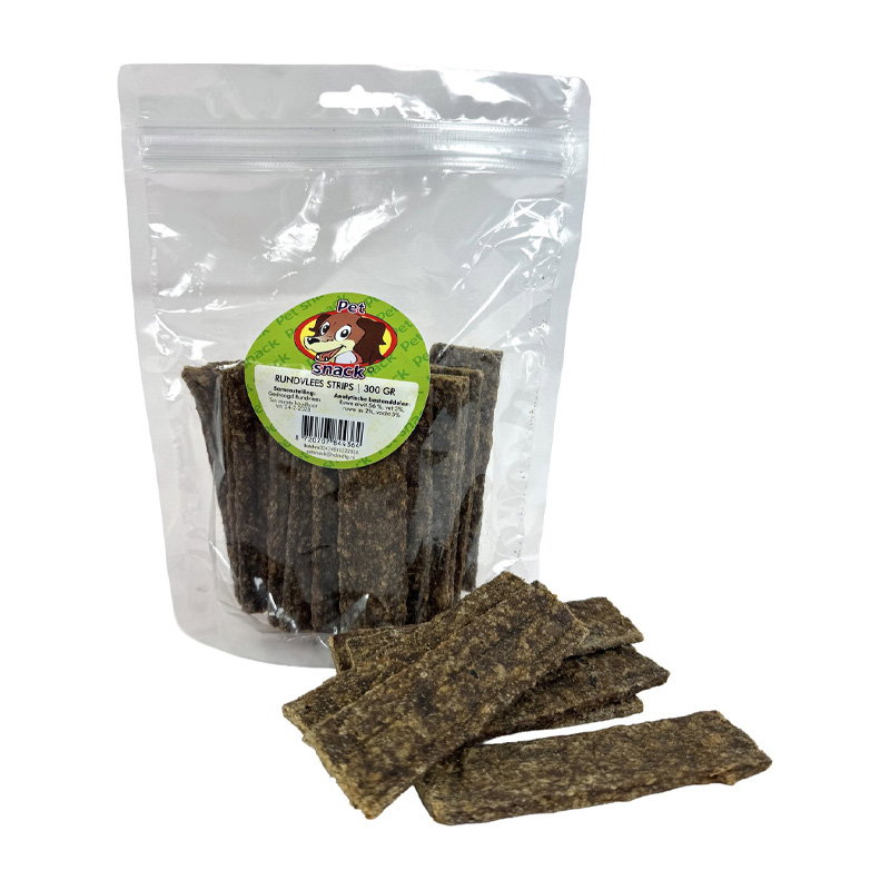 Petsnack Buffel Vleesstrips 300 Gr