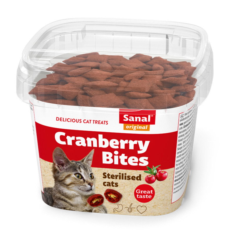 Sanal Cat Cranberry & Chickenbites Cup 75 Gr