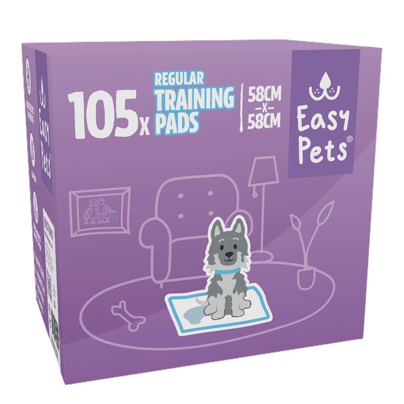 Easypets Puppy Training Pads Lavender 58X58 Cm 105 St