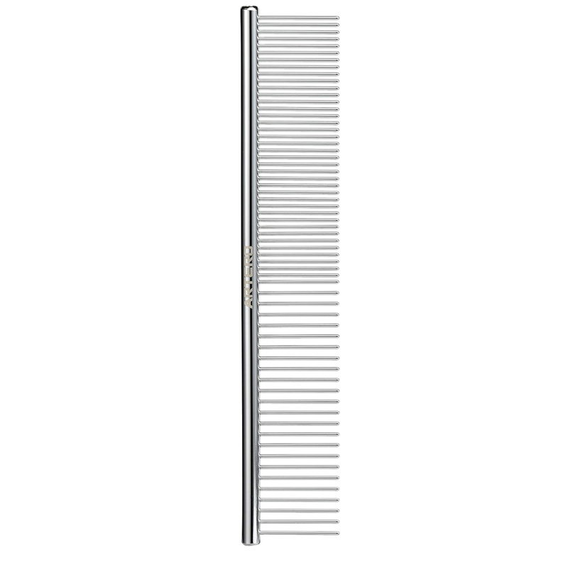 Artero Metalen Kam Fijn/Grof Met Ronde Greep Klein 15,5 Cm