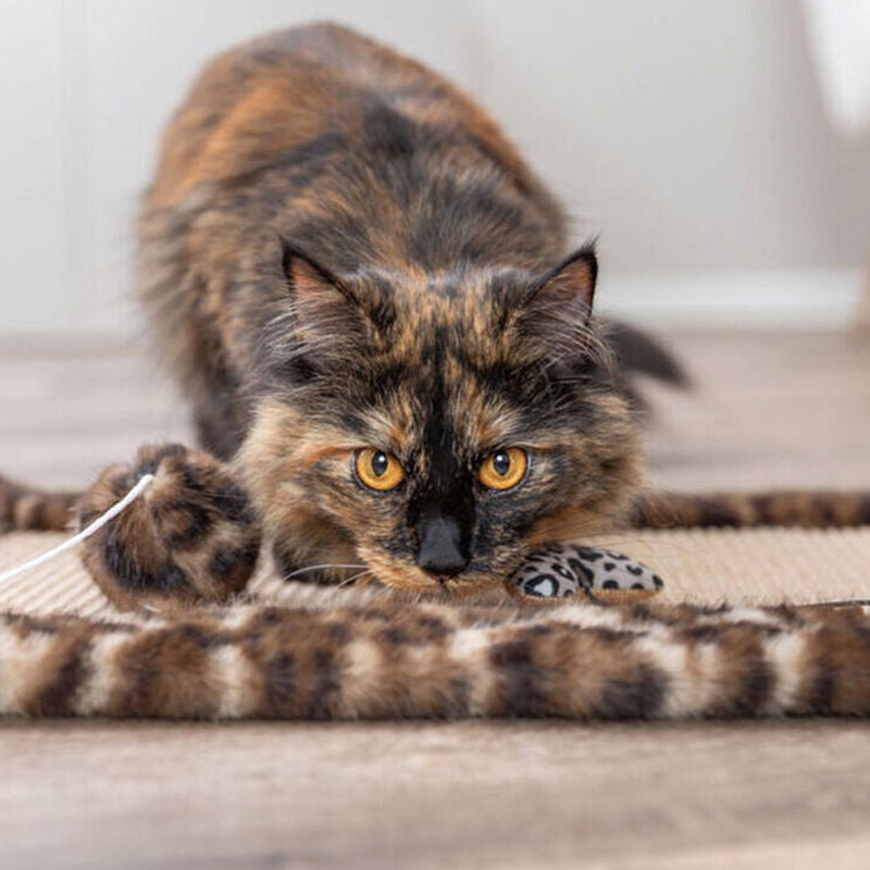 Trixie Kattenhengel Hart Hout / Katoen Met Kattenkruid / Catnip 50 Cm