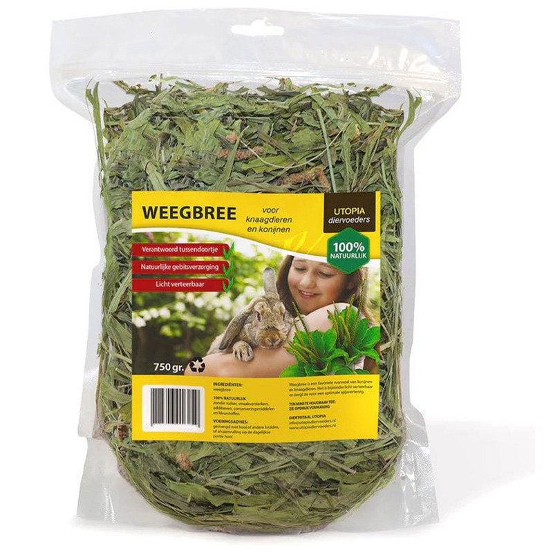 Utopia Weegbree Voor Knaagdieren En Konijnen 750 Gr