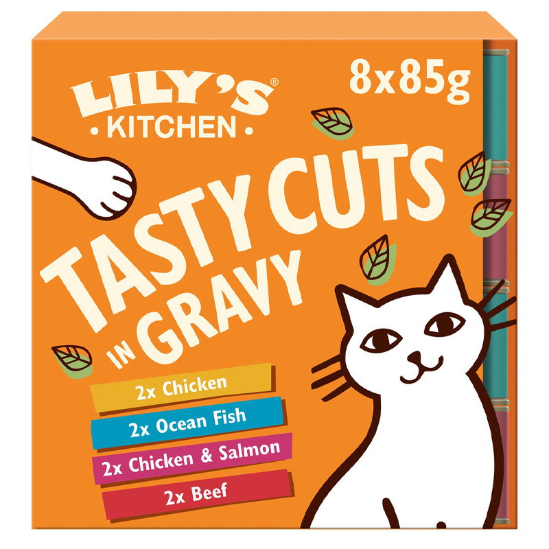Lily's Kitchen Tasty Cuts In Gravy Multipack 8X85 Gr