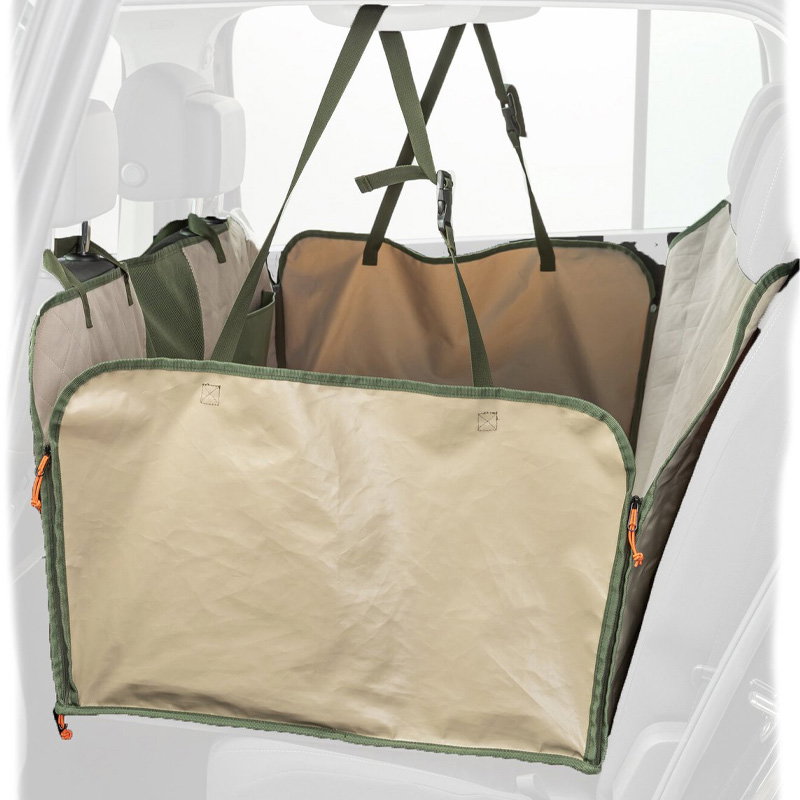 Trixie Autobeschermdeken Met Omkeerbare Hoes Olijfgroen / Beige 161X210 Cm