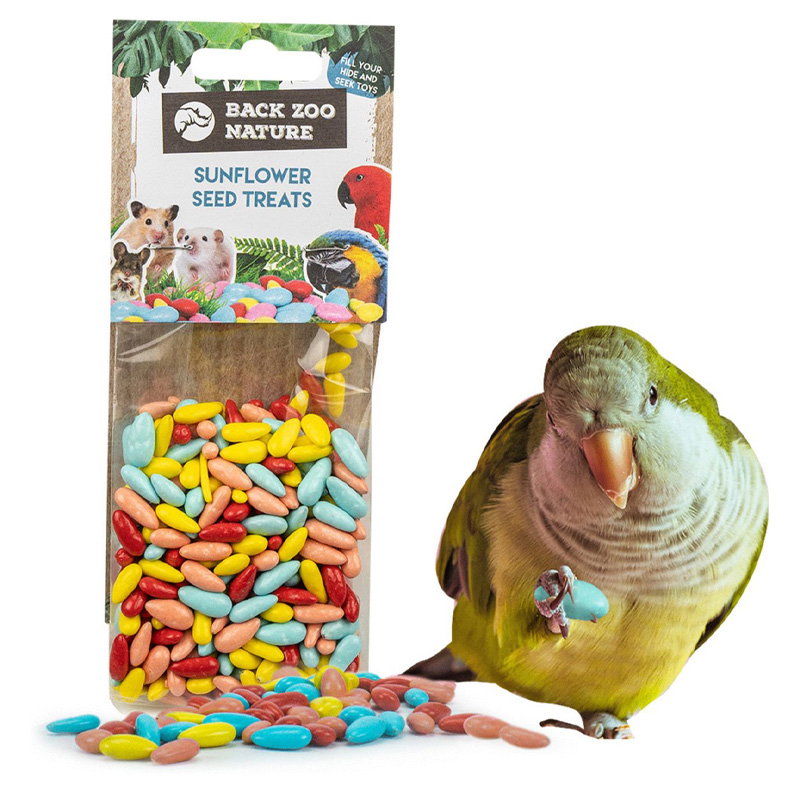 Back Zoo Nature Parrot Sunflower Seed Treats 100 Gr