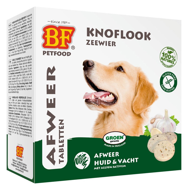 Bf Petfood Hondensnoepjes Knoflook Zeewier 55 St