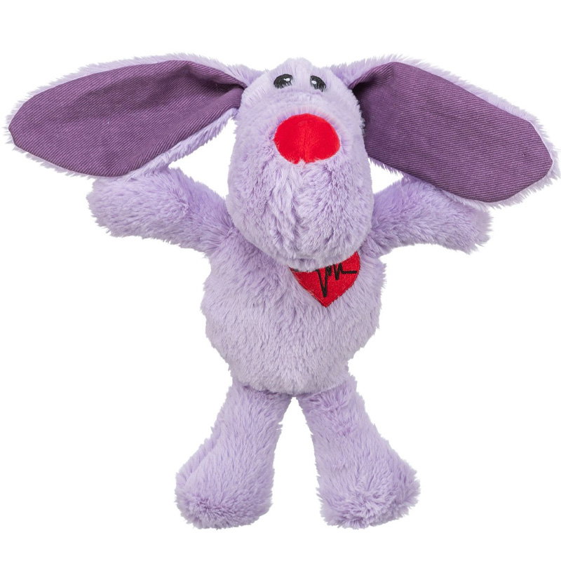 Trixie Hond Hart Pluche Paars 28 Cm