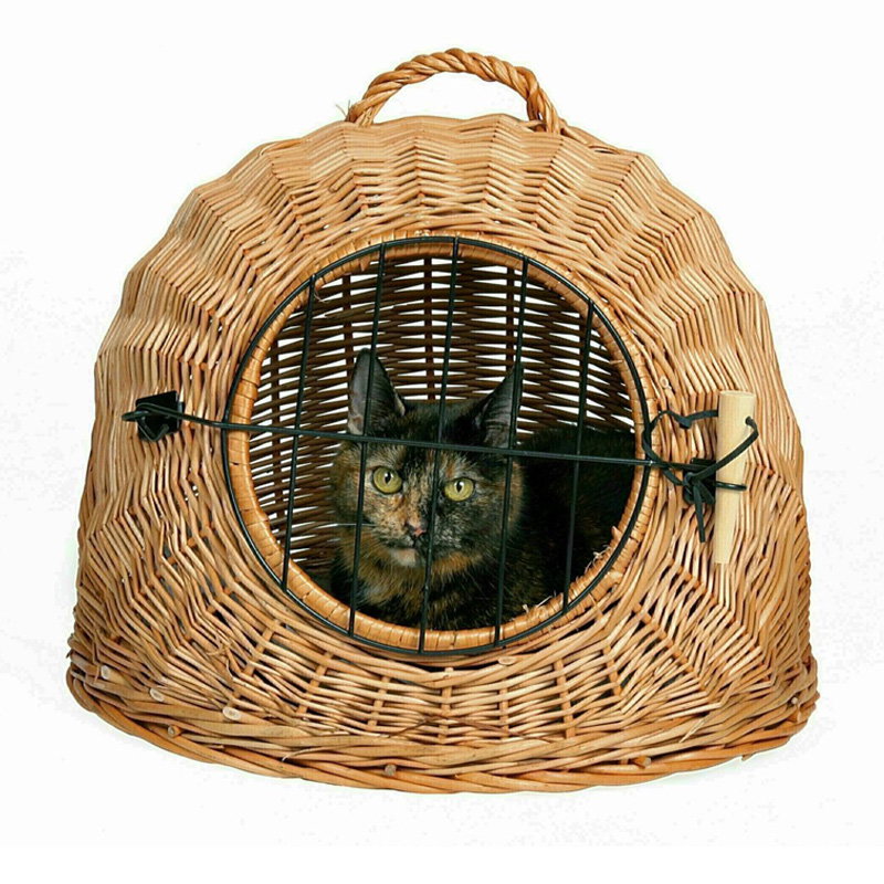 Trixie Rotan Kattenmand Met Deur Ø 50Cm